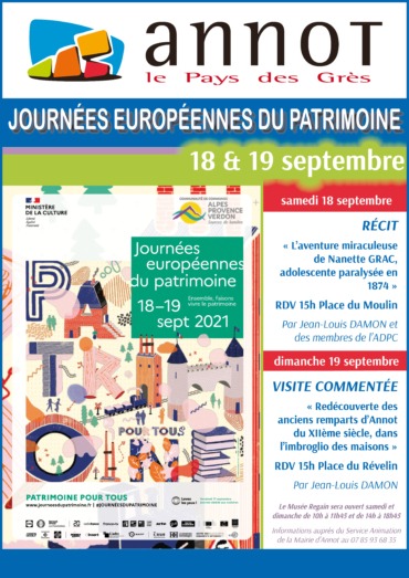 Journées européennes du Patrimoine