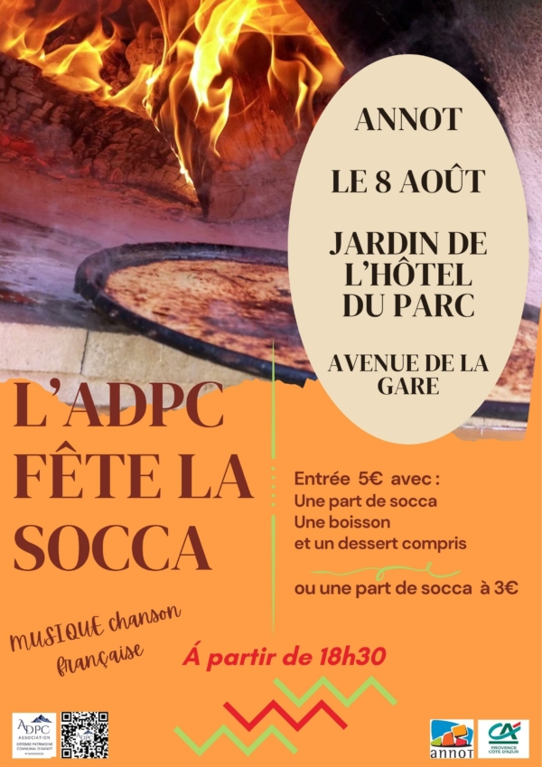 l'ADPC fête la socca à ANNOT