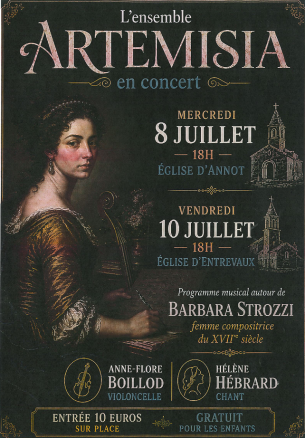Concert - L'ensemble Artemisia_Annot