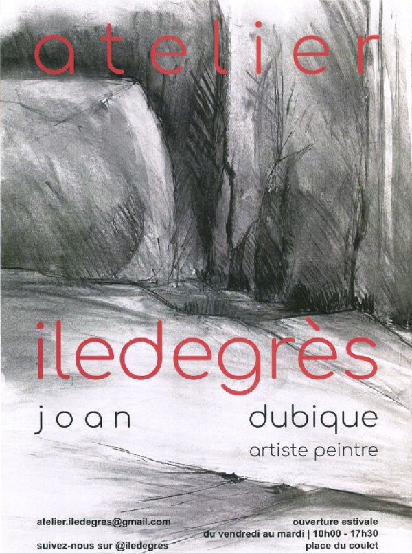 Exposition - Peintures à l'atelier iledgrès_Annot