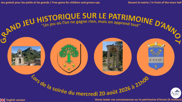 Grand jeu historique