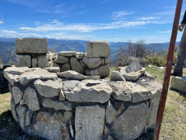 Du côté des travaux de la table d’orientation du Roncheret