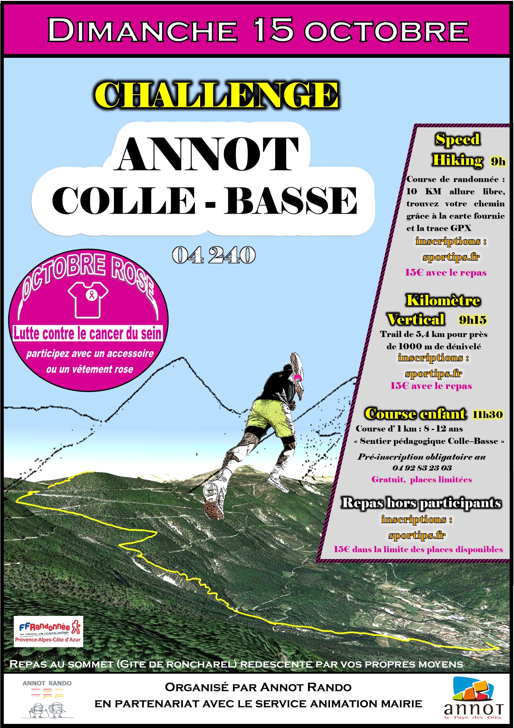 Annot – Colle Basse, le challenge approche !