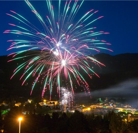 feux d'artifice